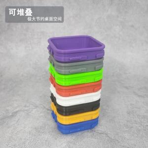 보드 게임 트레이 액세서리 보관함 토큰 휴대가 간편 조립 가능 소품 주사위