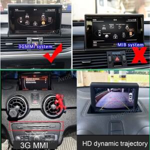 호환 아우디 Q3 8U RSQ3 20112018 3G MMI OEM 순정 스크린 인터페이스 어댑터 업그레이드 후방 카메라용 HD