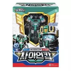 최강경찰 미니특공대 로봇 헤드 변신 사이언캅