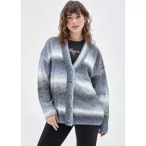 매장정품 게스 GUESS GO 그라데이션 오버사이즈 가디건 YN1S2630 603418