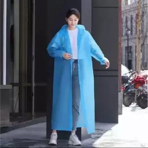 EVA 코트형 우비 휴대용우의 레인코트