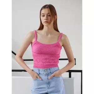 [하프클럽/에고이스트]스카시 슬림 니트 핑크 EP2KV660