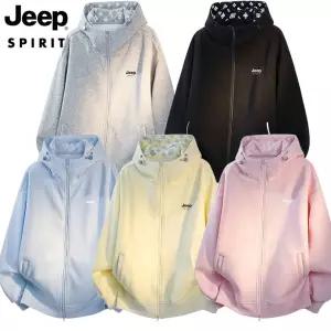 JEEP SPIRIT 여성 재킷 봄 가을 슬림핏 후드집업 맨투맨