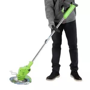 농업용 무선 예초기 제초기 24V 잔디깍는기계 소형 배터리2개 충전식 전동