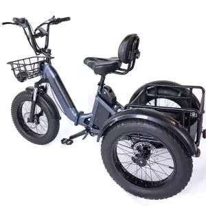 MONI 세발전기자전거 노인 3발 삼발이 세발 장보기