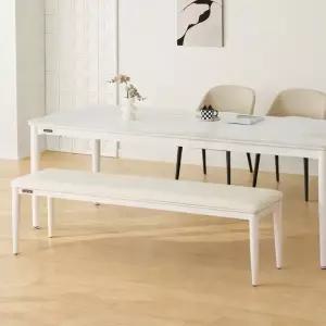 아우스 DC11 철제 벤치의자 디자인 식탁 2인용 긴의자 3인용 카페치식탁 벤치 100