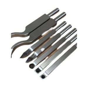 목공바이트 분리형 핸드드라이버 비움날 스몰사이즈 스테인리스 소형 목공선반 합금나이프