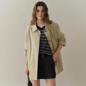 포 유어 아이즈 온리 2차 Rona Half Trench Coat Camel Beige 3066424 408705