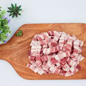 한돈 냉장 돼지고기 삼겹살 큐브삼겹살 한입삼겹 1kg