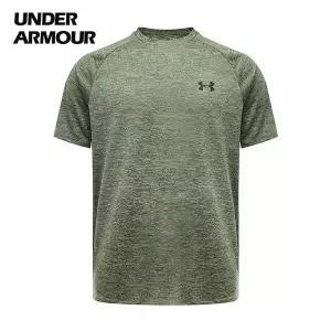 언더아머 UA Tech 2.0  남자 러닝 짐웨어 반팔티셔츠 그레이 1326413-390