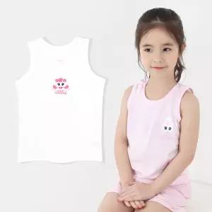 [캐치!티니핑] 여아용 클린 순면 런닝 2종 세트