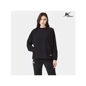 [아웃도어스/코몽트]여성 패커블 맨투맨 블랙