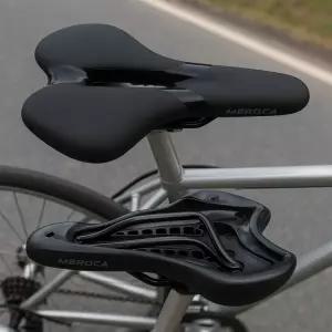 장거리 자전거 안장 로드 자전거 안장 전립선 보호 레일형
