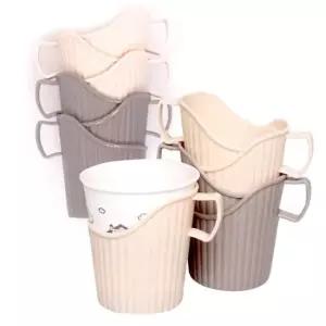 종이컵홀더 6P 종이컵받침 손잡이컵받침 일 컵받침 머그컵받침 커피잔받침