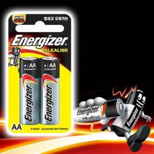 ( 에너자이저 알카라인 AA건전지 2P LR6 밧데리