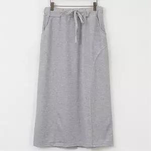 빅사이즈사랑해요 0207RL010 절개 특양면 롱 스커트 MN (6173626A)