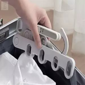 픽만 공간활용 접이식 원룸 드레스룸 옷장정리 행거 5구 여행용접이식옷걸이