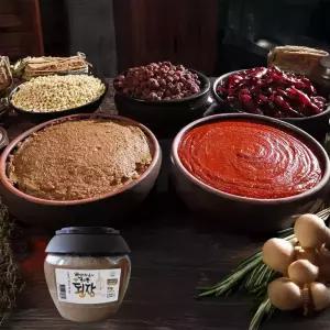 한산스님 꾸지뽕 된장 강원도 고성 꾸지뽕 사찰식 전통 발효 찌개 국 만능 장 양념장 비빔장 된장 2kg