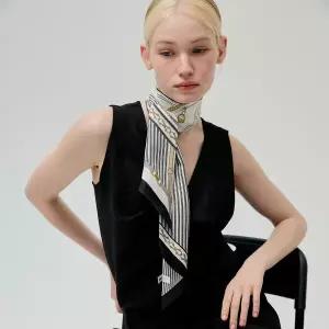 [롯데백화점]닥스 실크 스키니 스카프 SKN004