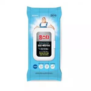홈스타 소독 살균 세정티슈 기름찌든때용 60매 청소티슈 소독티슈 청소용물티슈