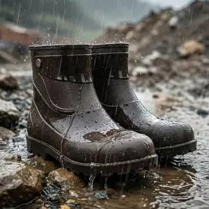 안전장화 요딩 미끄럼방지 장화 고무 낚시 농사 반장화 단화 논슬립 작업화