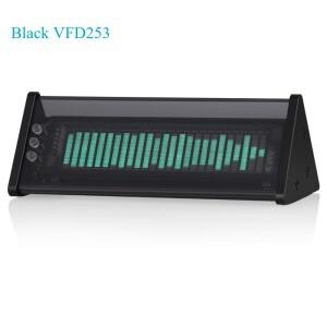 VFD253 시계 음악 스펙트럼 디스플레이 화면 사운드 레벨 미터 오디오 스위처 데스크탑 블루투스 5.0