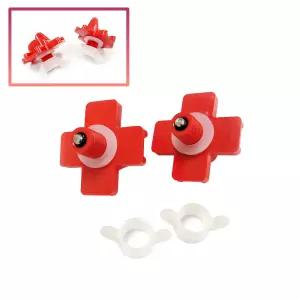 닭 오리 자동 급수기 너트형 수평 니플 병아리 조류 닭물통 급수 닙플