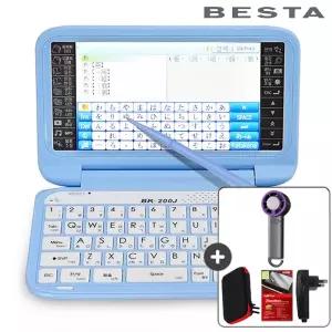 베스타 BESTA 일본어특화 전자사전 BK-200J 8G+급속 쿨선풍기+케이스+USB충전기+필름 영어 중국어 옥편 국어 스크린터치 필기체 인식 발음