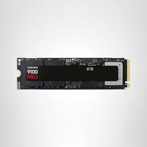 삼성 SSD 9100 PRO 8TB, PCIe 5.0x4 M.2 2280, Seq. 읽기 속도 최대 14,800MB/s, AI 컴퓨팅, 게임 및 헤비 듀티 워크스테이션에 최적(MZ VAP8T0B / AM)