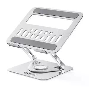 오리코 031IRQ17 알루미늄 360도 회전 듀얼 암 휴대용 접이식 노트북 태블릿 거치대 ST12