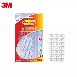 3M 330CTQ55 코맨드 가는전선용 클립 17026 전선정리 2개