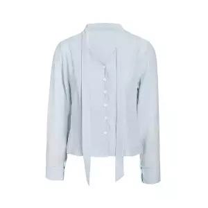 [JJ지고트](대구신세계)타이 브이넥 쉬어 블라우스 GS4N0BL471