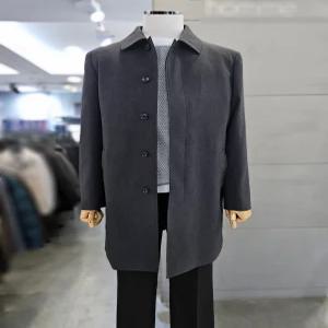 바쏘옴므 남자 트렌치 간절기 차콜그레이 라이너 맥코트 WSA5CC11