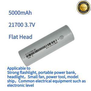 EVE 21700 5000mAh 15A 3.7V 3C 충전식 플랫 헤드 배터리 고품질 소형 팬 전동 공구 모델 선박