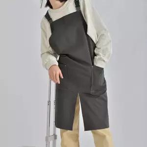 편한 앞트임 바리스타 공방 작업 어린이집 앞치마