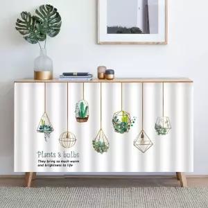 캐비닛 주방 먼지 바란스 가리개 커튼 공간분리 천 모던하우스 침대 셀프