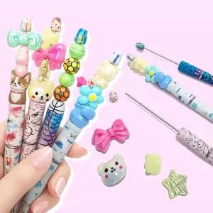 볼꾸 만들기 볼펜꾸미기 키트 펜꾸 DIY 비즈 파츠 세트 만들기 재료