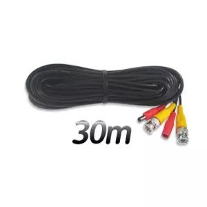 고급형 아날로그 CCTV케이블 칼라선 30M 영상+전원 일체형 400만화소 500만화소 800만화소 하이크비전 한화비전 코콤 다후아 코맥스 아이디스 이지피스 하이룩 호환