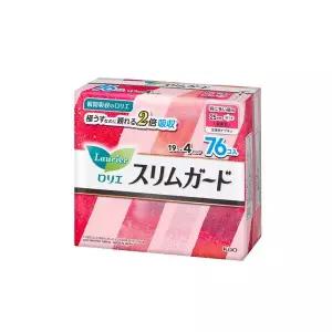 코스트코 생리대 로리에 슬림가드 양많은 오후용 25cm 날개형 76매입