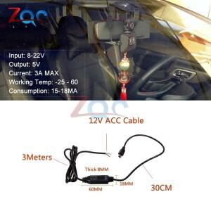 DC-DC 마이크로 미니 USB 하드 유선 자동차 전원 충전기, 12V to 5V 인버터 컨버터, GPS 태블릿 폰 PDA DV