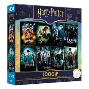 Ceaco - 해리포터 포스터 성인을 위한 1000개의 조각 직소 퍼즐 도전적이고 다채로운 u2013 정밀 컷 조각, 아름다운 예술 작품, 그리고 몇 시간의 휴식 시간