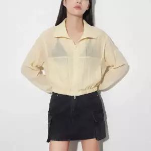 [미쏘] 하이넥 숏점퍼 (MIWJJD70QC-T)