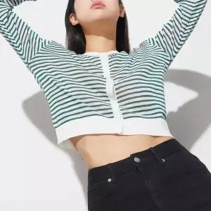 [미쏘] 스트라이프 바인딩 가디건 (MIWCKD815T-T)