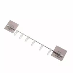 무타공 수납걸이 고리 6개 세트 후크걸이 벽걸이옷걸