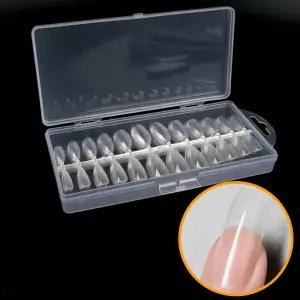 인조손톱 연장팁 사이즈별 오발팁 네일아트연습용 240개입