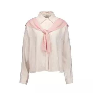 [레코브](김해점)(SET) 숄세트 스트라이프 셔츠 (LC31F5NB519S)