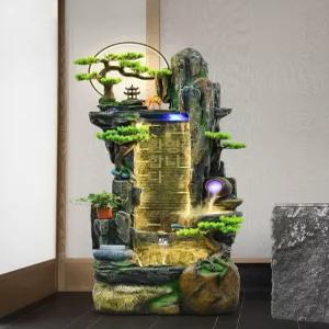 사무실 분수대 로비장식용 실내폭포 조경 미니연못 인테리어 가습 워터팰