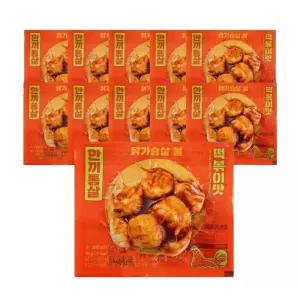 한끼통살 닭가슴살 볼 떡볶이맛 100g 10개