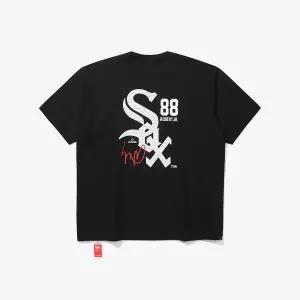 [뉴에라](광주신세계)MLB 시카고 화이트삭스 플레이어 시그니처 티셔츠 블랙 15147527