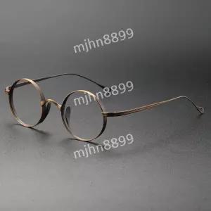 동그란 안경테 둥근 동글이 일본 수제 베타 티타늄 가벼운 알없는 안경
